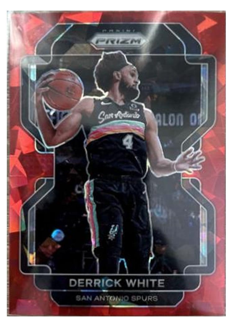 2021-22 Panini Prizm Base Set Derrick White #19 card