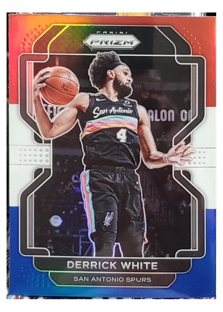 2021-22 Panini Prizm Base Set Derrick White #19 card