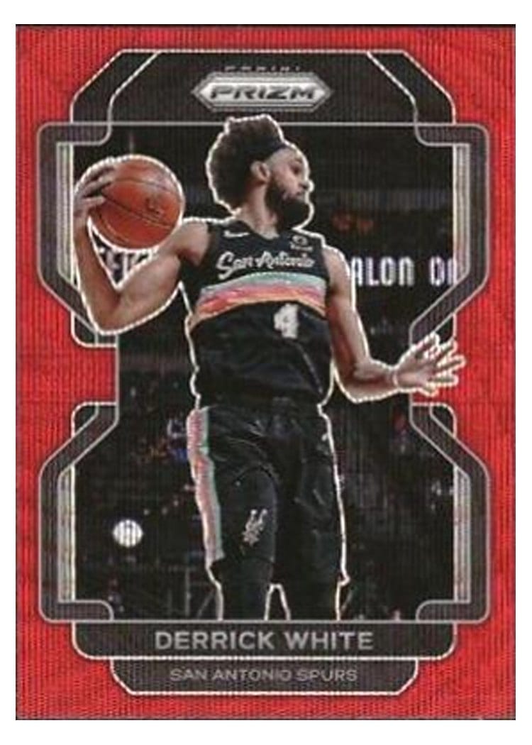 2021-22 Panini Prizm Base Set Derrick White #19 card
