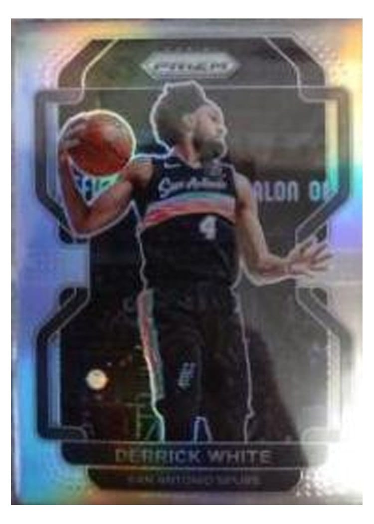 2021-22 Panini Prizm Base Set Derrick White #19 card