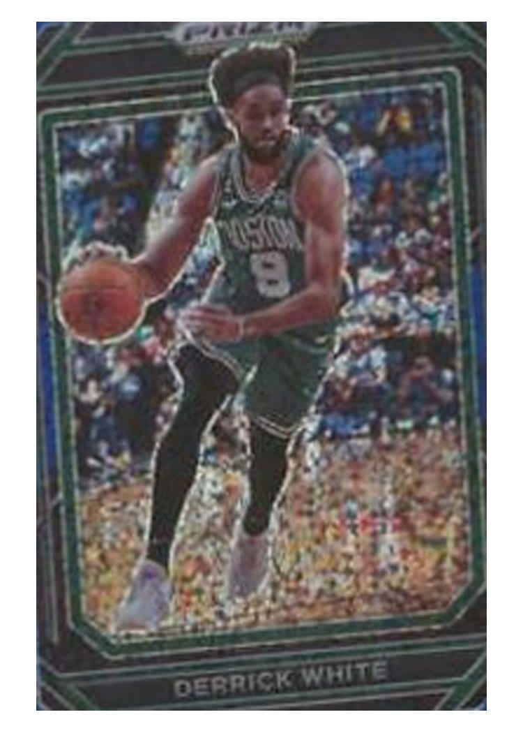 2022-23 Panini Prizm Base Set Derrick White #12 card