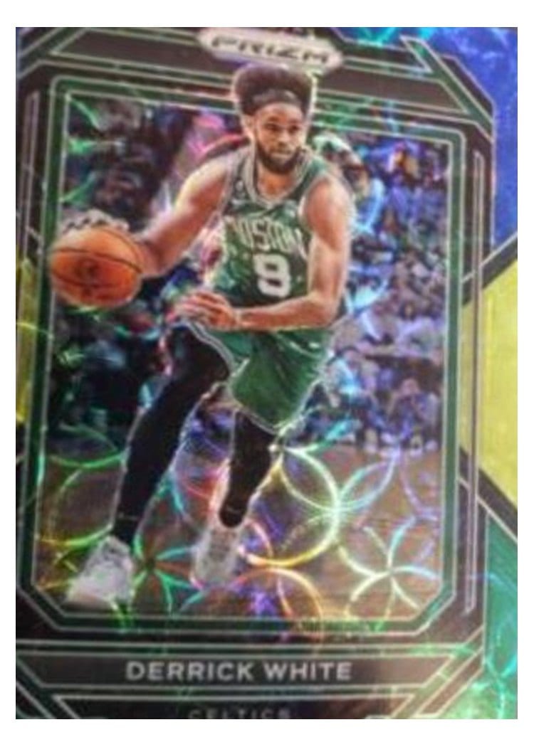 2022-23 Panini Prizm Base Set Derrick White #12 card