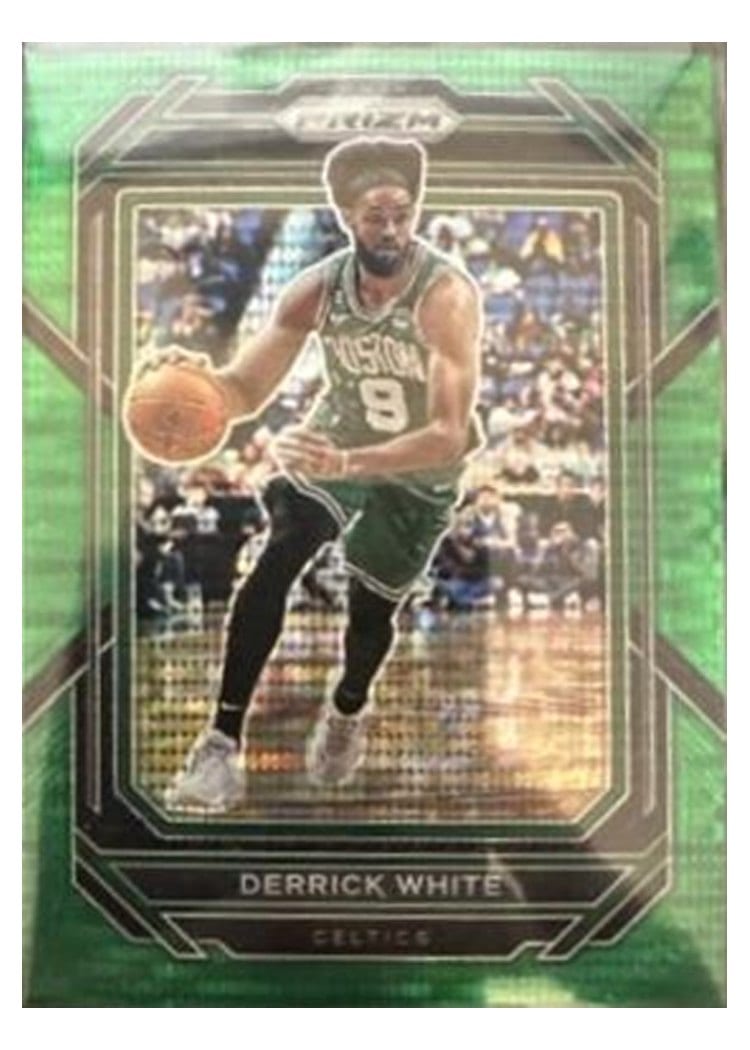 2022-23 Panini Prizm Base Set Derrick White #12 card