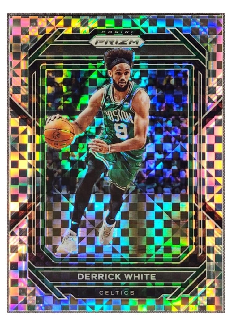 2022-23 Panini Prizm Base Set Derrick White #12 card