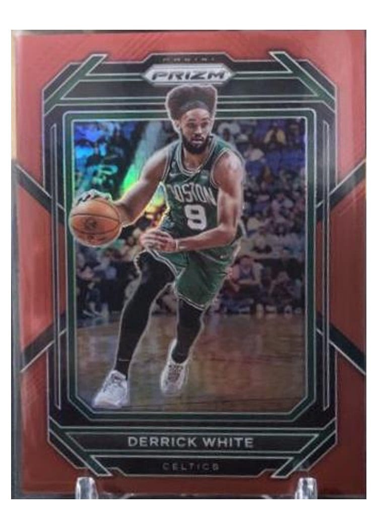 2022-23 Panini Prizm Base Set Derrick White #12 card