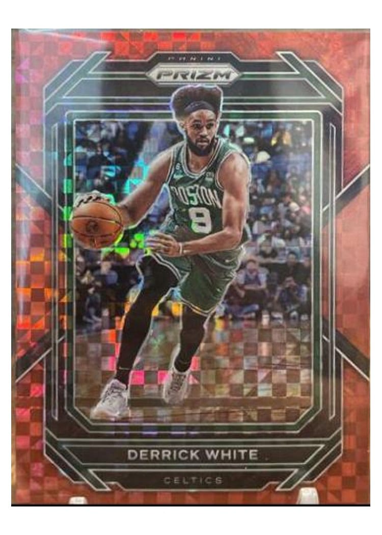 2022-23 Panini Prizm Base Set Derrick White #12 card