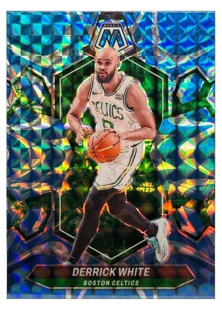 2023-24 Panini Mosaic Base Set Derrick White #166 card