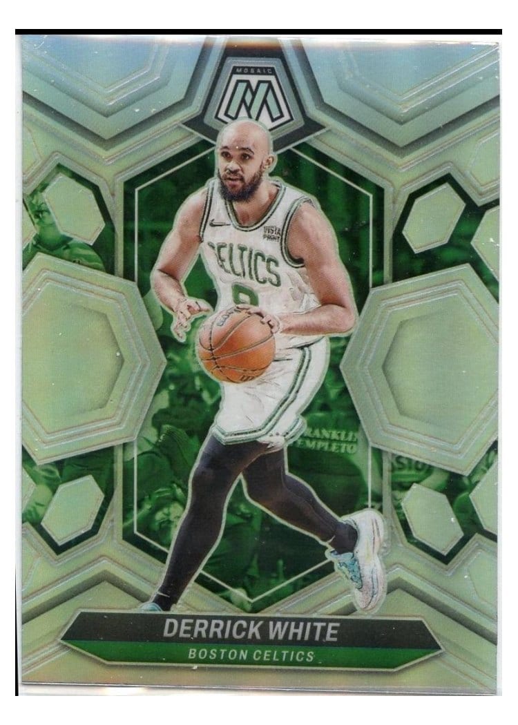 2023-24 Panini Mosaic Base Set Derrick White #166 card