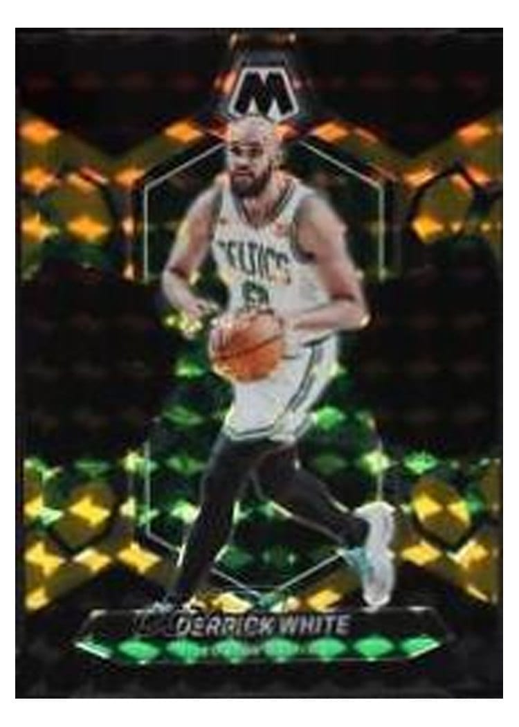 2023-24 Panini Mosaic Base Set Derrick White #166 card