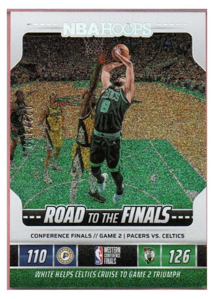 2024-25 Hoops Road to the Finals Conference Finals Derrick White #9 card