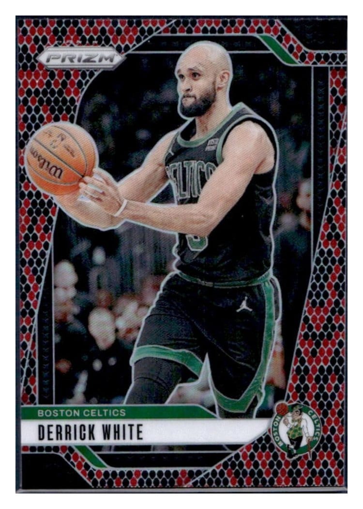 2024-25 Panini Prizm Base Set Derrick White #66 card