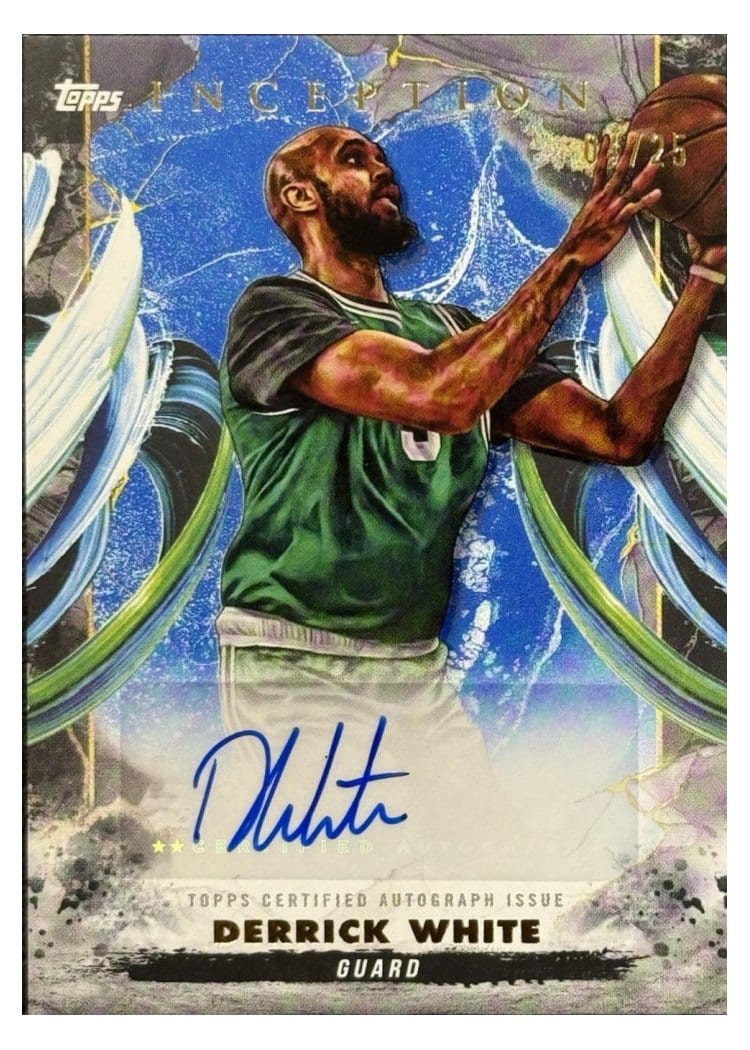 2024-25 Topps Inception Autographs Derrick White #AC-DW card