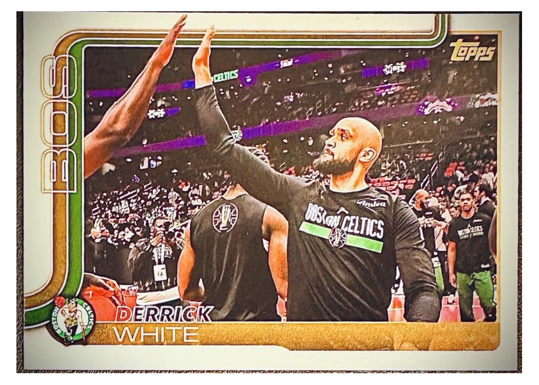 2025-26 Topps Base Set Derrick White #6 card
