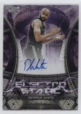 2025-26 Topps Cosmic Chrome Electro Static Signatures Derrick White #ESS-DW card