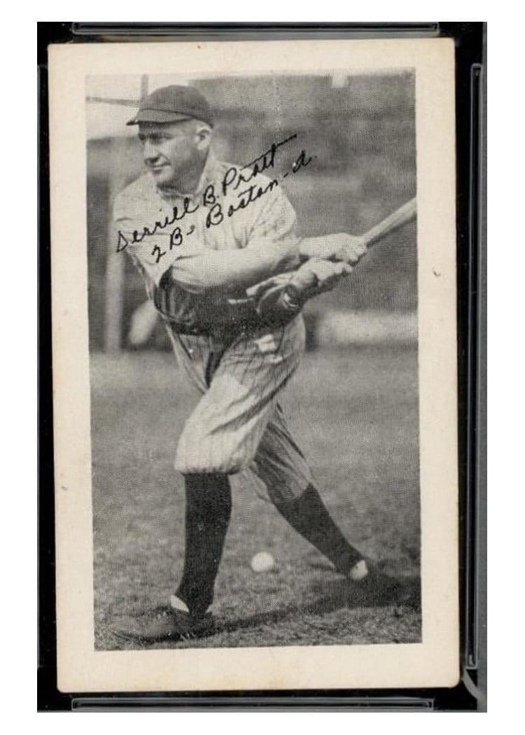 1922 W575 2 Derrill B. Pratt Hand Cut card