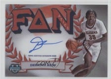 2024-25 Bowman University Chrome Fanatics Fraternity Autographs Derrion Reid #FFA-DR card
