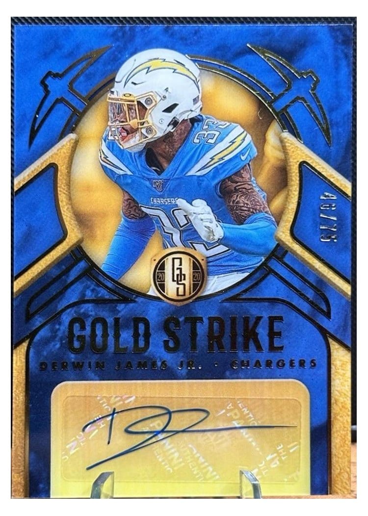 2020 Panini Gold Standard Gold Strike Derwin James Jr #GST12 card