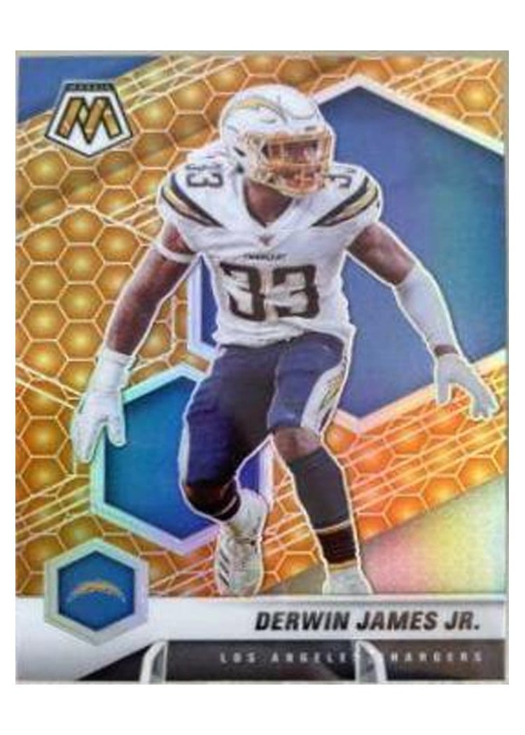 2021 Panini Mosaic Base Set Derwin James Jr. Honeycomb #115 card