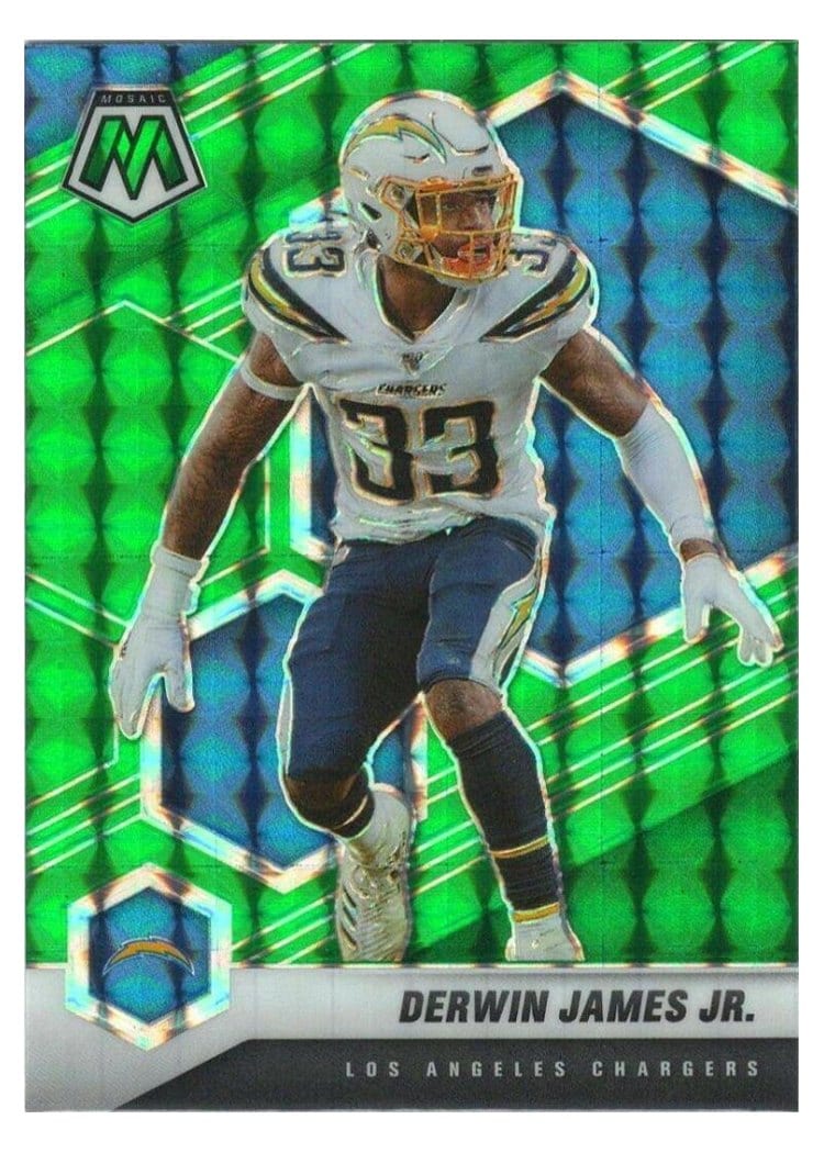 2021 Panini Mosaic Base Set Derwin James Jr. #115 card