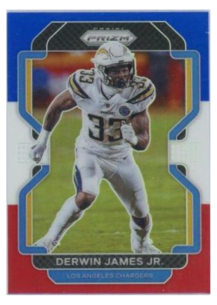 2021 Panini Prizm Base Set Derwin James Jr. #173 card