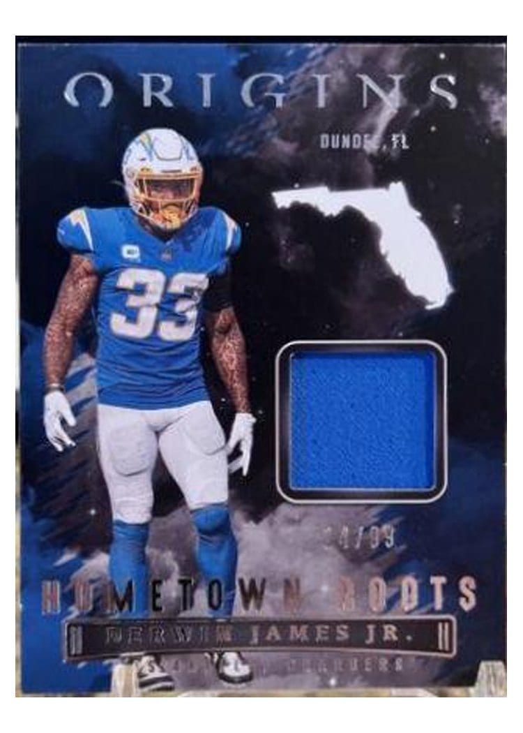 2022 Panini Origins Hometown Roots Derwin James Jr #HR-DJA card