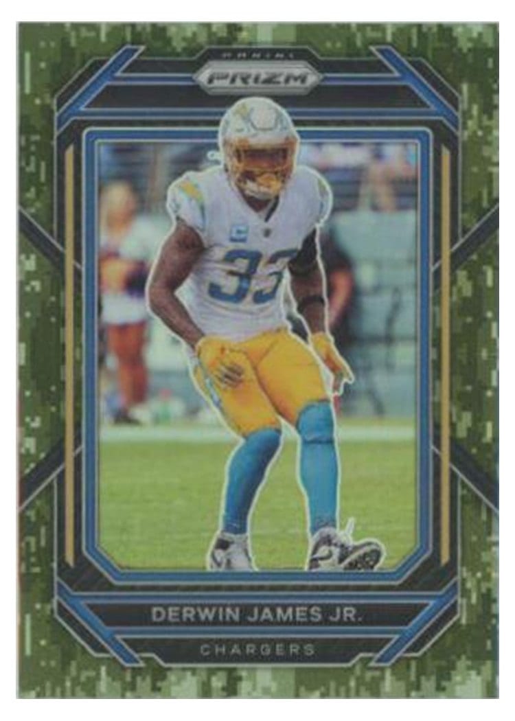 2022 Panini Prizm Base Set Derwin James Jr. #156 card