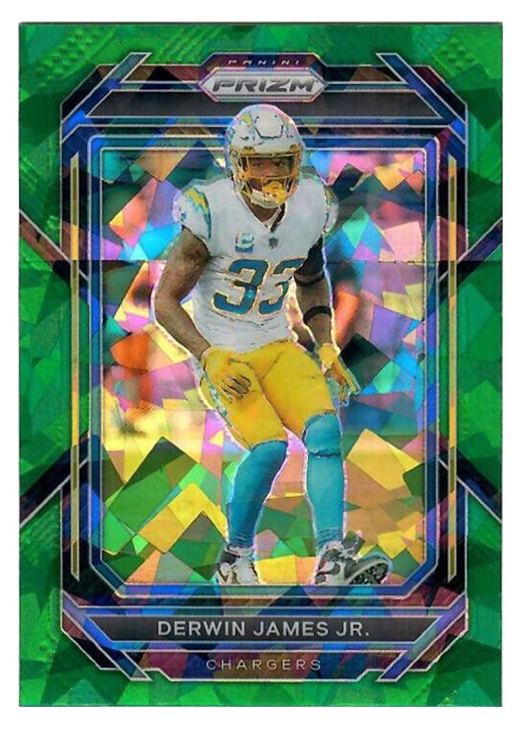 2022 Panini Prizm Base Set Derwin James Jr. #156 card
