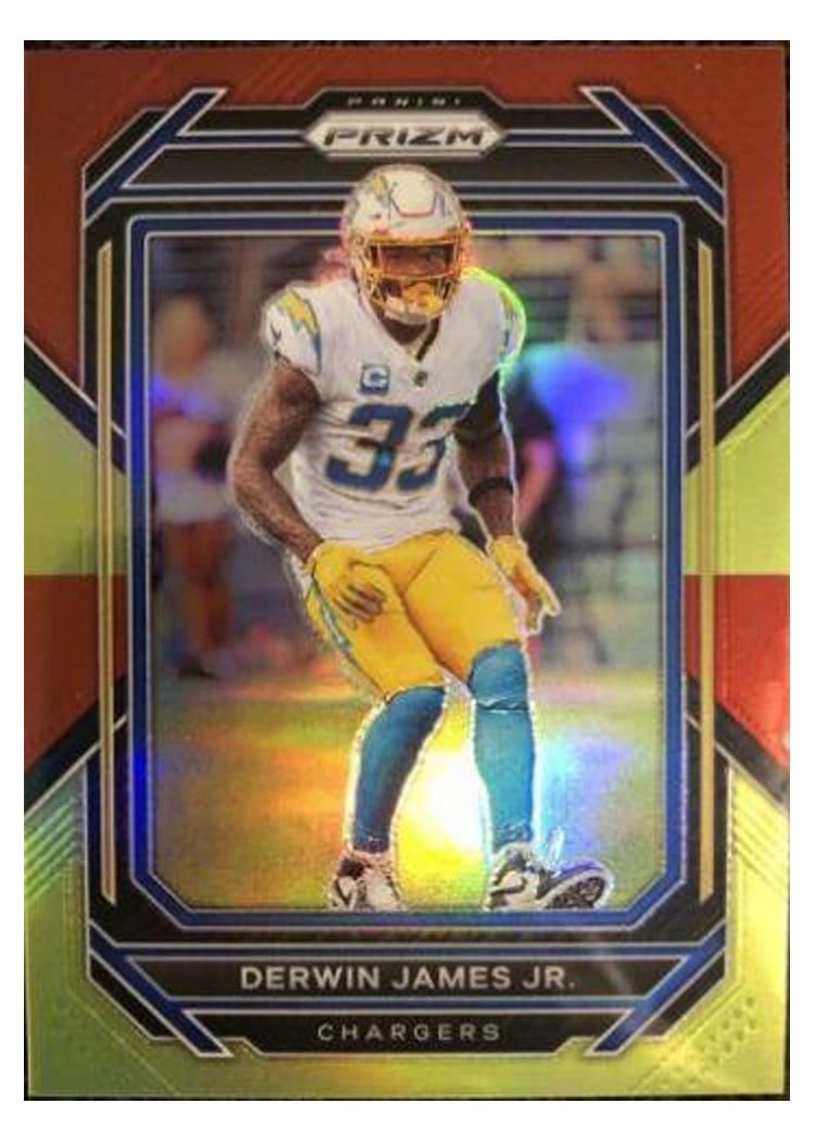 2022 Panini Prizm Base Set Derwin James Jr. #156 card