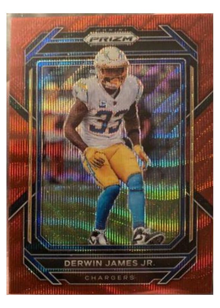 2022 Panini Prizm Base Set Derwin James Jr. #156 card