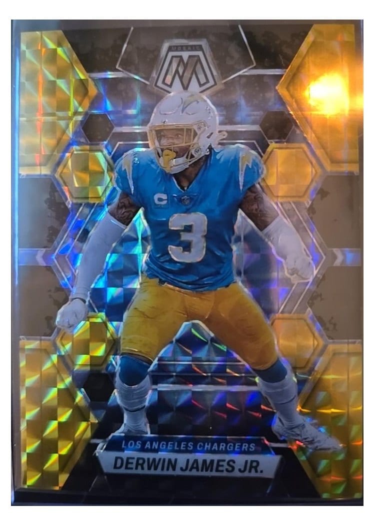 2023 Panini Mosaic Base Set Derwin James Jr. #133 card