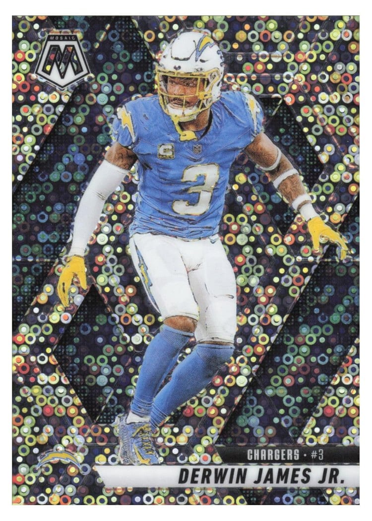 2025 Panini Mosaic Base Set Derwin James Jr. #168 card