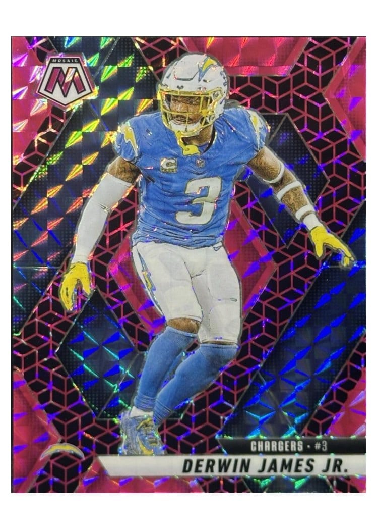 2025 Panini Mosaic Base Set Derwin James Jr. #168 card