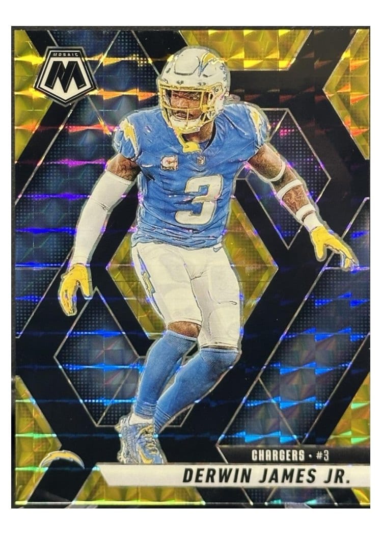 2025 Panini Mosaic Base Set Derwin James Jr. #168 card