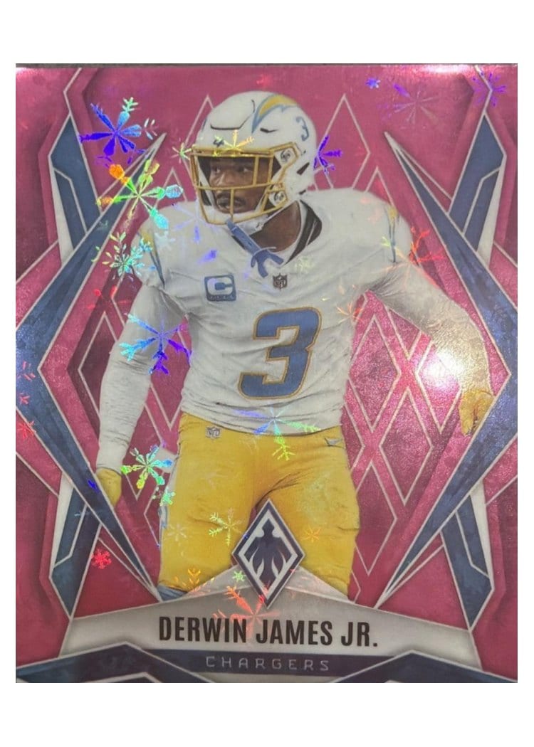 2025 Panini Phoenix Base Set Derwin James Jr. Pink Winter #101 card