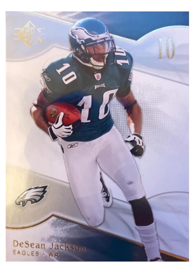 2009 SP Authentic Desean Jackson #25 card