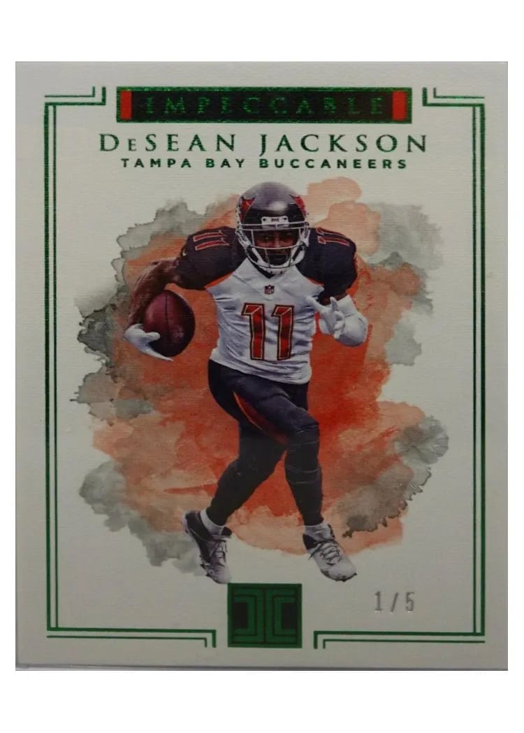 2017 Panini Impeccable DeSean Jackson #4 card