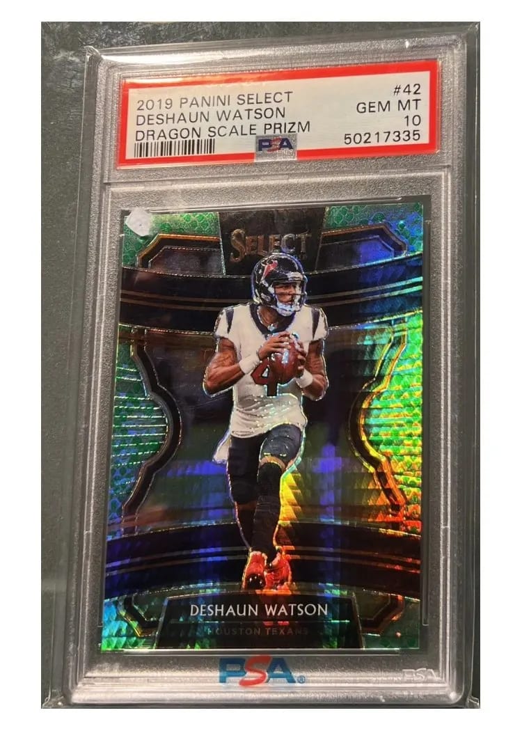 2019 Panini Select Base Set Deshaun Watson #42 card