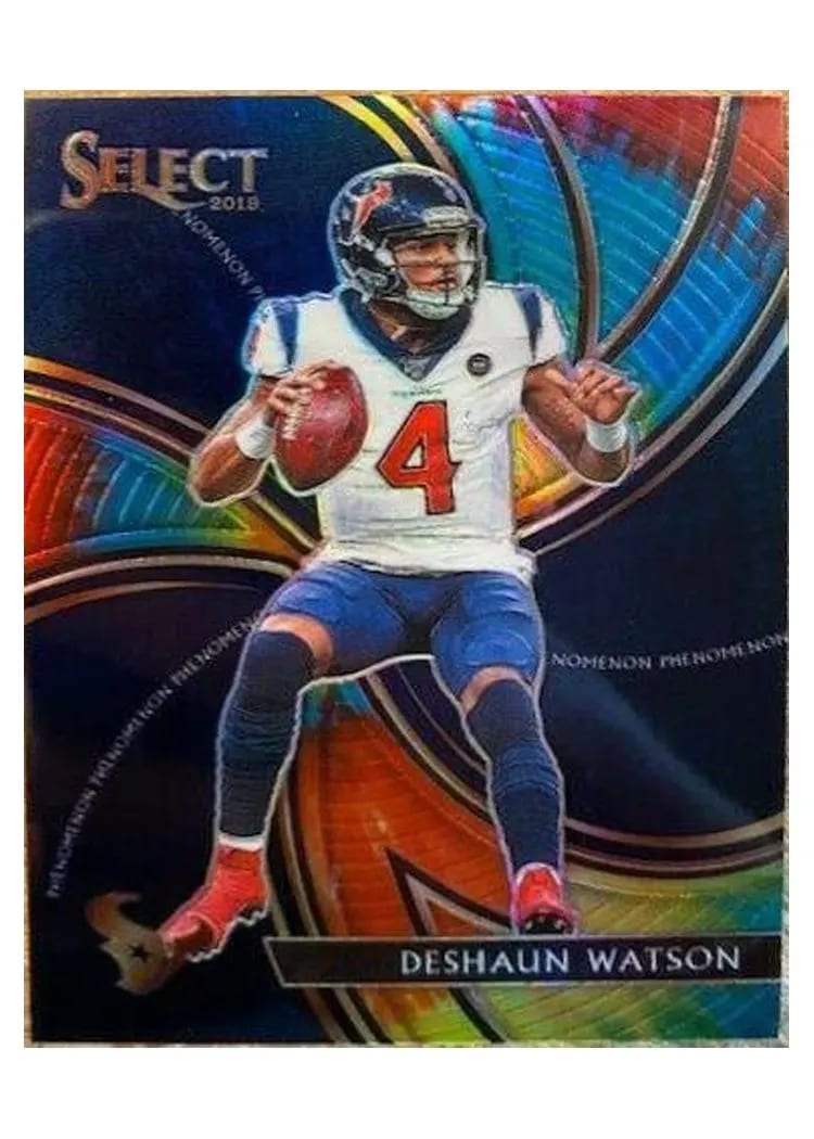 2019 Panini Select Phenomenon Deshaun Watson #11 card
