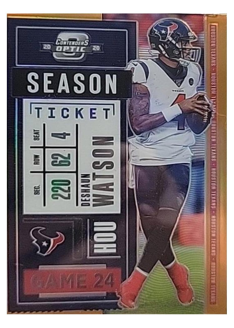 2020 Panini Contenders Optic Deshaun Watson #23 card