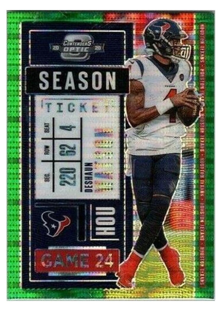 2020 Panini Contenders Optic Deshaun Watson #23 card