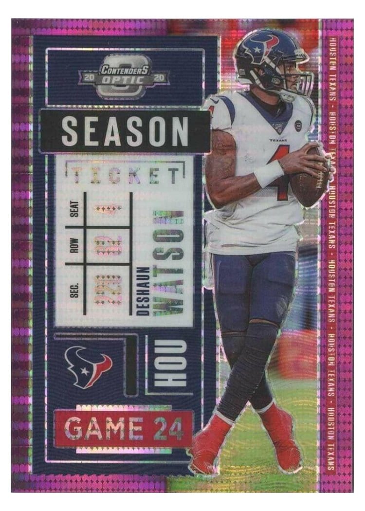 2020 Panini Contenders Optic Deshaun Watson #23 card