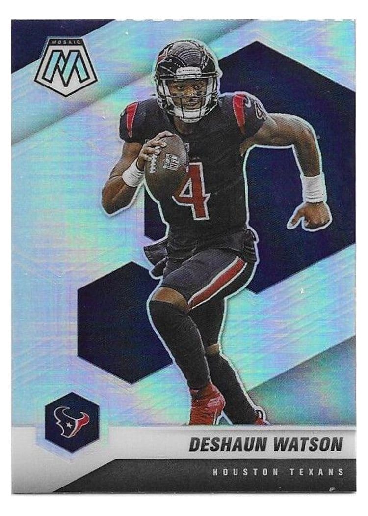 2021 Panini Mosaic Base Set Deshaun Watson Silver #85 card