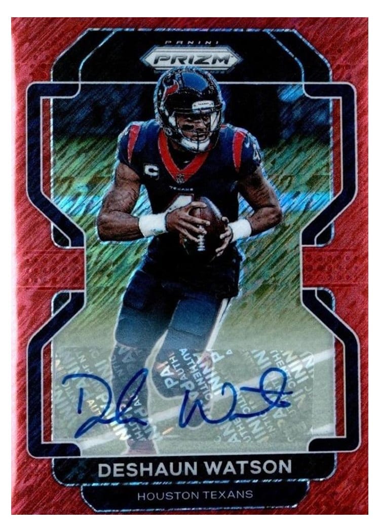2021 Panini Prizm Base Set Deshaun Watson #36 card