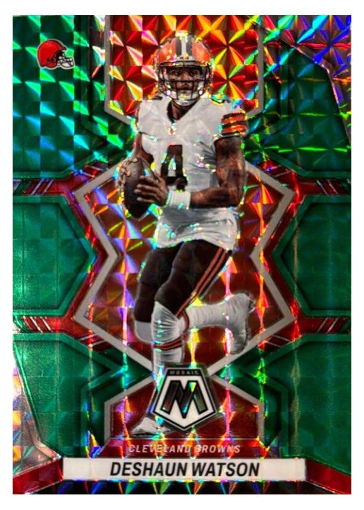 2022 Panini Mosaic Base Set Deshaun Watson #46 card