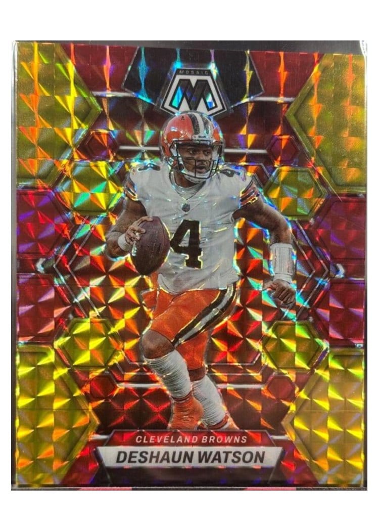 2023 Panini Mosaic Base Set Deshaun Watson #48 card