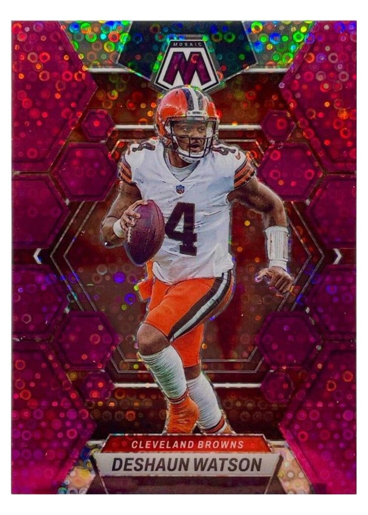 2023 Panini Mosaic Base Set Deshaun Watson #48 card