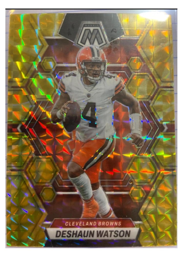 2023 Panini Mosaic Base Set Deshaun Watson #48 card
