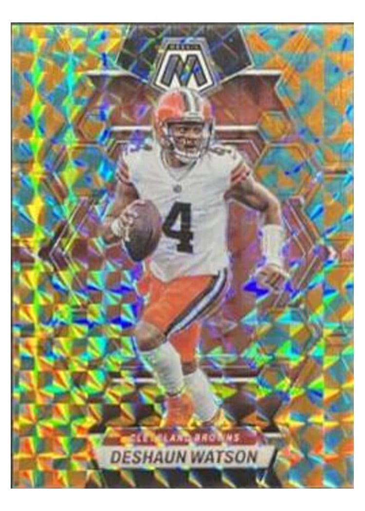 2023 Panini Mosaic Base Set Deshaun Watson Tessellation #48 card