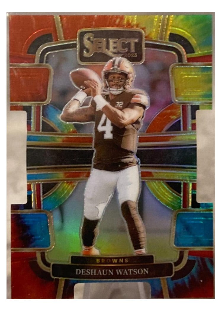 2023 Panini Select Base Set Deshaun Watson #25 card