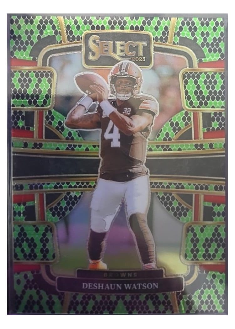 2023 Panini Select Base Set Deshaun Watson #25 card